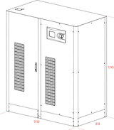 Моноблочный ИБП Makelsan LevelUPS T4 120 kVA