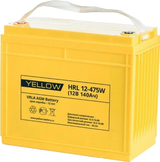 Аккумуляторная батарея YELLOW HRL 12-475W