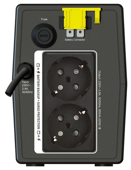 ИБП APC Back-UPS 650VA, 230V AVR Schuko