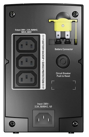 ИБП APC Back-UPS 500VA AVR IEC