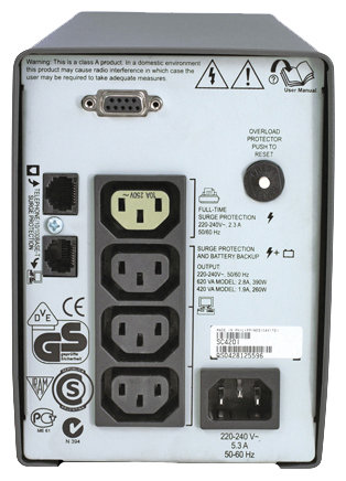 ИБП APC Smart-UPS SC 420VA 230V