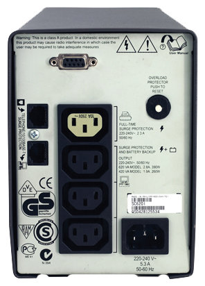 ИБП APC Smart-UPS SC 620VA 230V
