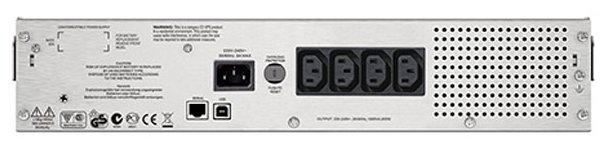 ИБП APC Smart-UPS C 1000VA 2U RM LCD