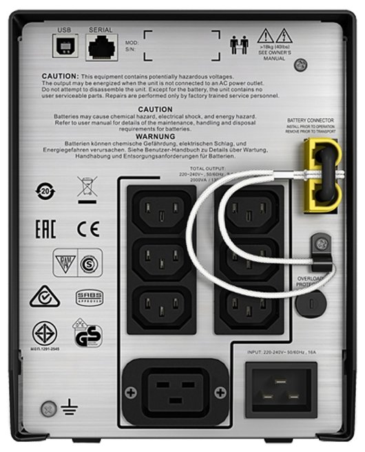 ИБП APC Smart-UPS C 2000VA LCD