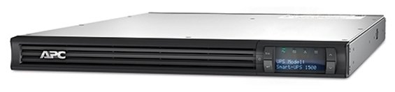 ИБП APC Smart-UPS 1500VA LCD RM 1U 230V