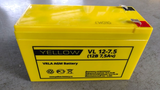 Аккумуляторная батарея YELLOW VL 12-7,5