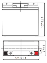 Аккумуляторная батарея Leoch DJW 12-18