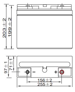 Аккумуляторная батарея Leoch DJM 1240