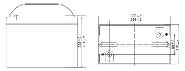 Аккумуляторная батарея Leoch DJM 6200