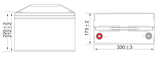 Аккумуляторная батарея Leoch DJM 1290