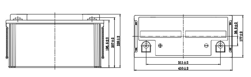 Аккумуляторная батарея Leoch LPC 12-120