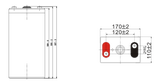 Аккумуляторная батарея Leoch LPG 2-200