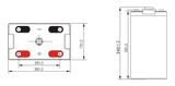 Аккумуляторная батарея Leoch LPG 2-600
