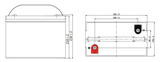 Аккумуляторная батарея Leoch LPG 6-200