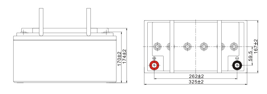 Аккумуляторная батарея Leoch LPG 12-60