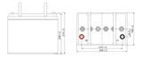 Аккумуляторная батарея Leoch LPG 12-70H