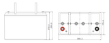 Аккумуляторная батарея Leoch LPG 12-100