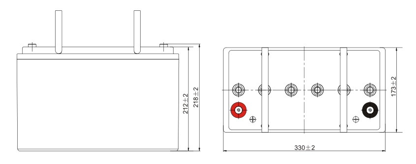 Аккумуляторная батарея Leoch LPG 12-100