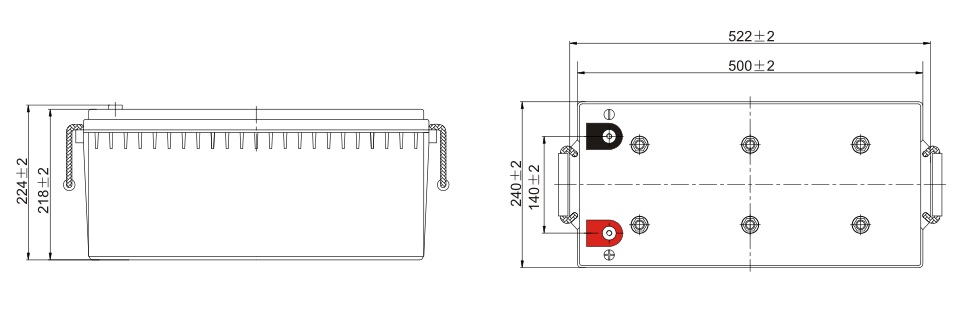Аккумуляторная батарея Leoch LPG 12-200