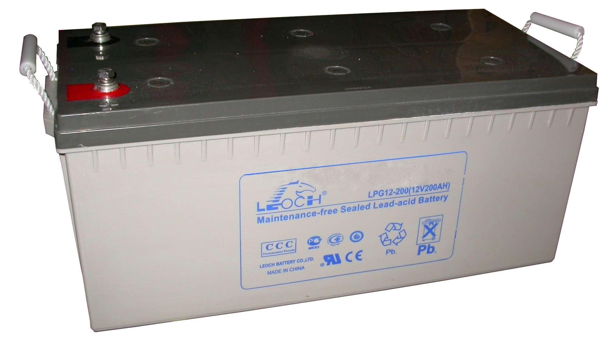 Аккумуляторная батарея Leoch LPG 12-200