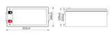 Аккумуляторная батарея Leoch LPG 12-240
