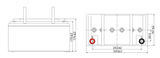 Аккумуляторная батарея Leoch LPG 12-65