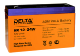 Аккумуляторная батарея Delta battery HR 12-24W