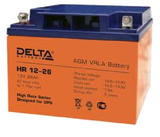 Аккумуляторная батарея Delta battery HR 12-26
