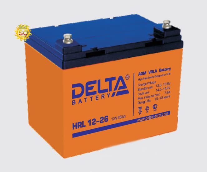Аккумуляторная батарея Delta battery HRL 12-26