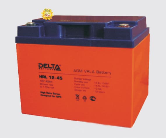 Аккумуляторная батарея Delta battery HRL 12-45
