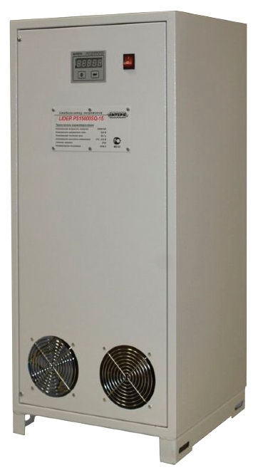 Стабилизатор напряжения Lider ps10000sq-i-15