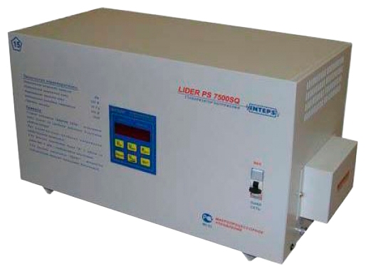 Стабилизатор напряжения Lider ps7500sq-15