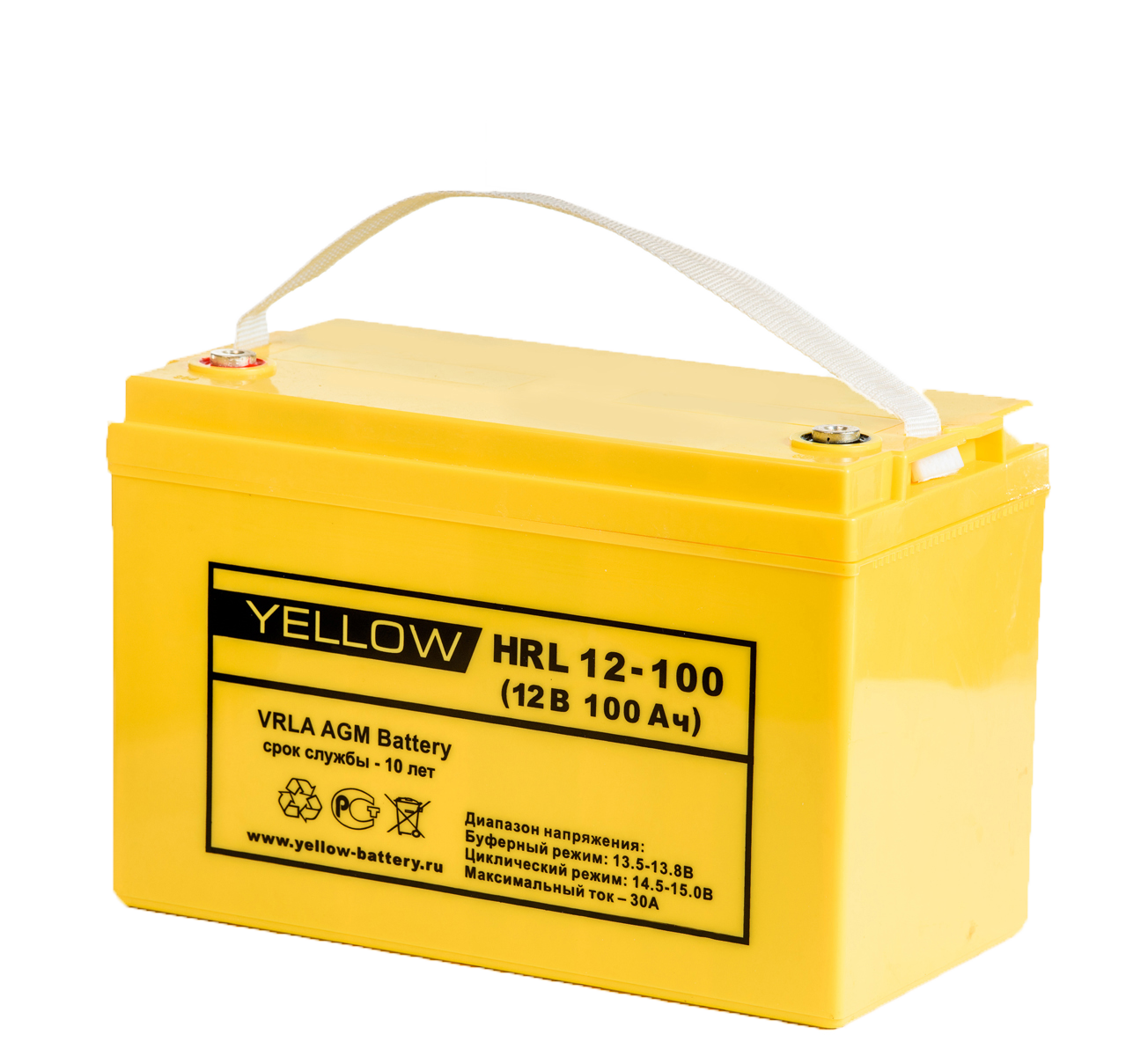 Аккумуляторная батарея YELLOW HRL 12-100