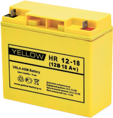 Аккумуляторная батарея YELLOW HR 12-18