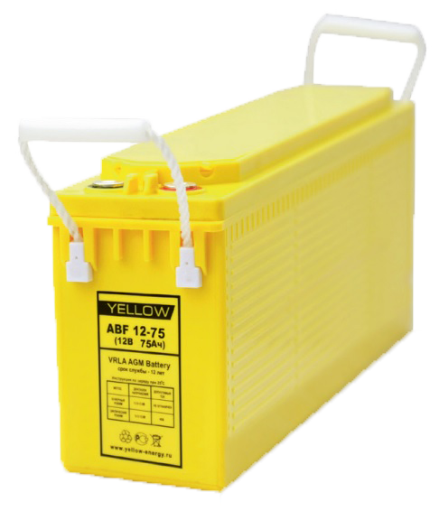 Аккумуляторная батарея YELLOW ABF 12-75