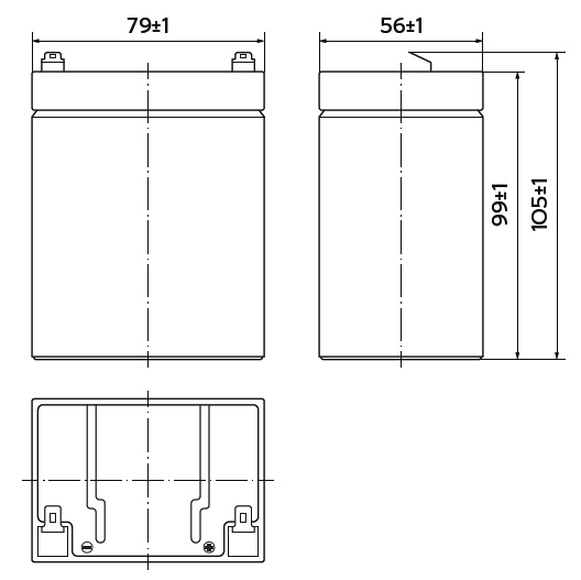 Аккумуляторная батарея YELLOW AB 12-2,9