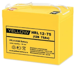 Аккумуляторная батарея YELLOW HRL 12-75T