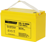 Аккумуляторная батарея YELLOW HRL 12-380W (100 Ач)