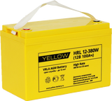 Аккумуляторная батарея YELLOW HRL 12-380W (100 Ач)