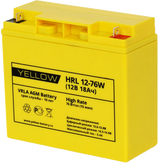 Аккумуляторная батарея YELLOW HRL 12-76W (18 Ач)