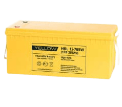 Аккумуляторная батарея YELLOW HRL 12-765W