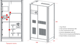 Моноблочный ИБП Makelsan LevelUPS LU33400